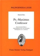 Sibylle Ihm, Sybille Ihm - Ps.-Maximus Confessor