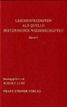 Rudol Lenz, Rudolf Lenz - Viertes Marburger Personalschriftensymposion, Forschungsgegenstand Leichenpredigten