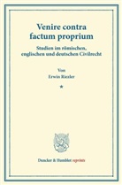 Erwin Riezler - Venire contra factum proprium.