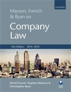 Derek French, Derek Mayson French, Stephen Mayson, Christopher Ryan - Mayson, French & Ryan on Company Law