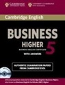 Cambridge ESOL - Cambridge BEC 5 Higher Student Pack : Student Book with Answers and
