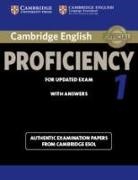 Cambridge ESOL - Cambridge English Proficiency 1 Student Book with Answers