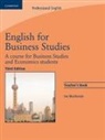 I. E. MacKenzie, Ian Mackenzie - English for Business Studies: English for Business Studies Teacher's Book