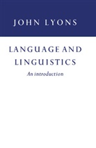 John Lyons - Language and Linguistics
