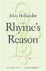 John Hollander, John/ McClatchy Hollander, Hollander John - Rhyme's Reason