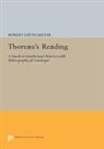 Robert Sattelmeyer, Sattelmeyer Robert - Thoreau''s Reading