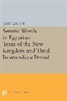 James Hoch, James E Hoch, James E. Hoch - Semitic Words in Egyptian Texts of the New Kingdom and Third