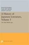 &amp;apos, ichi, Jin&amp;apos Konishi, Jin'ichi Konishi, Jin''ichi Konishi, Earl Miner... - History of Japanese Literature, Volume 3