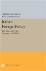 Federico Chabod, Chabod Federico - Italian Foreign Policy