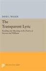 David Walker, David L. Walker, Walker David L. - Transparent Lyric