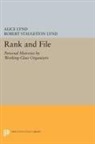 Alice Lynd Lynd, Alice Lynd, Robert Lynd, Robert Staughton Lynd, Lynd Alice - Rank and File