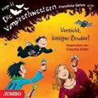 Franziska Gehm, Claudia Kühn - Die Vampirschwestern - Vorsicht, bissiger Bruder!, 2 Audio-CDs (Audio book)