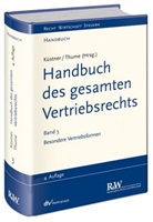 Wolfram Küstner, Karl-Hein Thume, Karl-Heinz Thume, Stephan Castelletti u a, Küstne, Küstner... - Handbuch des gesamten Vertriebsrechts. Bd.3