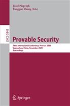 Josef Pieprzyk, Jose Pawel Pieprzyk, Josef Pawel Pieprzyk, Josef Pawel Pieprzyk, Zhang, Zhang... - Provable Security