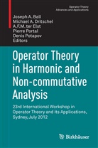Michae A Dritschel, Michael A Dritschel, Joseph A. Ball, Michael A. Dritschel, A. F. M. Elst, A.F.M. ter Elst... - Operator Theory in Harmonic and Non-commutative Analysis