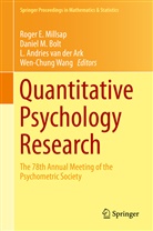 L Andries van der Ark et al, L. Andries van der Ark, Daniel M. Bolt, Danie M Bolt, Daniel M Bolt, Roger E. Millsap... - Quantitative Psychology Research