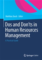 Matthia Zeuch, Matthias Zeuch - Dos and Don'ts in Human Resources Management