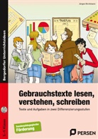 Jürgen Kirchmann - Gebrauchstexte lesen, verstehen, schreiben, m. 1 CD-ROM