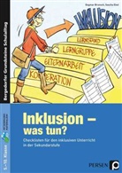 Dagma Brunsch, Dagmar Brunsch, Sascha Ebel - Inklusion - was tun? - Sekundarstufe, m. 1 CD-ROM