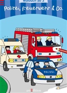 Christian Zimmer - Polizei, Feuerwehr & Co., Malbuch