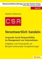 Matthias Röderstein - Verantwortlich handeln