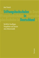 Arne Pautsch - Stiftungshochschulen in Deutschland