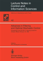 W. H. Fleming, G Gorostiza, G Gorostiza, L. G. Gorostiza, H Fleming, W H Fleming - Advances in Filtering and Optimal Stochastic Control