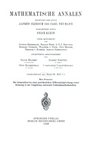 Max Frommer - Die Integralkurven einer gewöhnlichen Differentialgleichung erster Ordnung in der Umgebung rationaler Unbestimmtheitsstellen