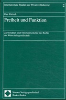Dan Wielsch - Freiheit und Funktion
