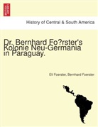Bernhard Foerster, Eli Foerster - Dr. Bernhard Forster's Kolonie Neu-Germania in Paraguay.