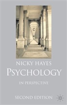 Nicky Hayes - Psychology in Perspective