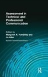 Jo Allen, Margaret Hundleby, Margaret (EDT)/ Allen Hundleby, Margaret Allen Hundleby, Allen Jo, N. Hundleby Margaret... - Assessment in Technical and Professional Communication
