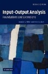 Peter D. Blair, Ronald E. Miller, Ronald E. (University of Pennsylvania) Bla Miller, Ronald E. Blair Miller - Input-Output Analysis