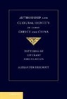 Alexander Beecroft, Beecroft Alexander - Authorship and Cultural Identity in Early Greece and China