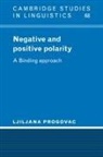 Ljiliana Progovac, Ljiljana Progovac, S. R. Anderson - Negative and Positive Polarity