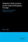 John T. Flint - Historical Role Analysis in the Study of Religious Change
