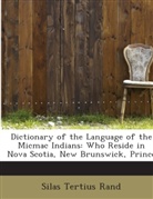 Silas Tertius Rand - Dictionary of the Language of the Micmac