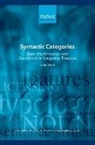 Gisa Rauh, Gisa (University of Wuppertal) Rauh, Rauh Gisa - Syntactic Categories