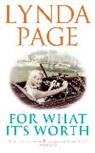 Lynda Page, Page Lynda - For What It's Worth