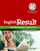 Mark Hancock, Annie McDonald - English Result: English Result Pre-intermediate Student Book with DVD Pack