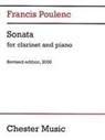 Francis Poulenc, Francis (COP)/ Sachania Poulenc, Millan Sachania - Sonata for Clarinet and Piano, 2006