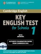 Cambridge ESOL - Cambridge KEY for Schools - Bd. 1: Cambridge Key English Test for Schools 1 Self-study Pack : Student