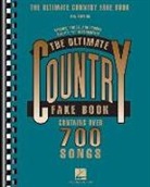 Hal Leonard Publishing Corporation, Not Available (NA), Hal Leonard Publishing Corporation - The Ultimate Country Fake Book