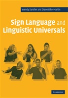 Diane Lillo-Martin, Diane (University of Connecticut) Lillo-Martin, Diane C. Lillo-Martin, Wendy Sandler, Wendy (University of Haifa Sandler, Wendy Lillo-Martin Sandler - Sign Language and Linguistic Universals