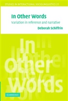 Deborah Schiffrin, Deborah (Georgetown University Schiffrin - In Other Words
