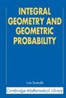 Luis A. Santal¿, Luis A. Santalao, Luis A. Santalo, Luis Antonio Santalo, Luis A. Santaló - Integral Geometry and Geometric Probability