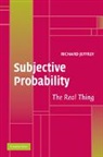 Richard Jeffrey, Richard (Princeton University Jeffrey, Richard C. Jeffrey - Subjective Probability