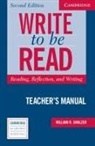 William R Smalzer, William R. Smalzer, Smalzer William R. - Write to Be Read Teacher''s Manual