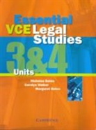 Margaret Bates, Nicholas Bates, Nicholas Walker Bates, Carolyn Walker - Essential Vce Legal Studies Units 3 and 4
