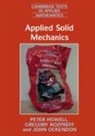 Peter Howell, Peter (University of Oxford) Howell, Peter (University of Oxford) Kozyreff Howell, Peter Ockendon Howell, Gregory Kozyreff, Gregory (University of Oxford) Kozyreff... - Applied Solid Mechanics